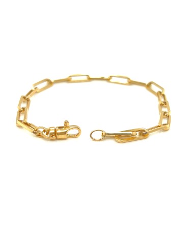 PULSERA ESLABONES JUD ORO DE 18K