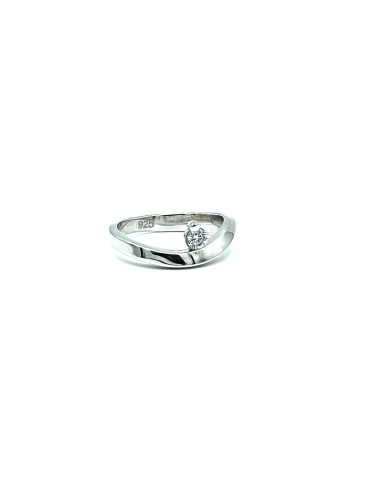 Anillo de Plata 925 con Circonita "Brisa de Luz"