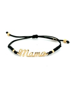 PULSERA MACRAME MAMA PLATA CHAPADA