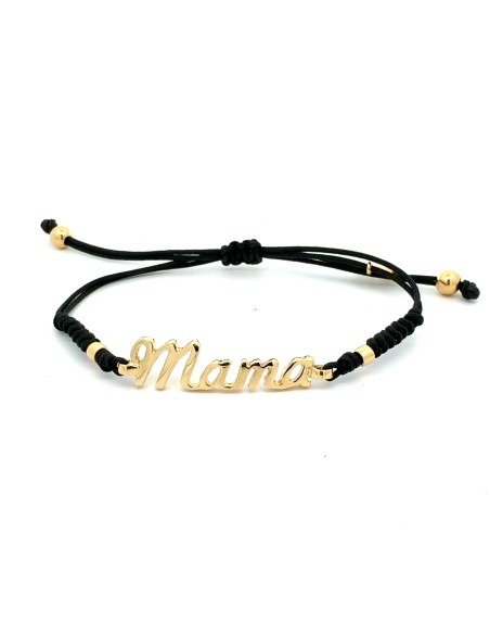 PULSERA MACRAME MAMA PLATA CHAPADA