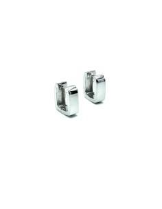 Pendientes de Plata Cuadrados