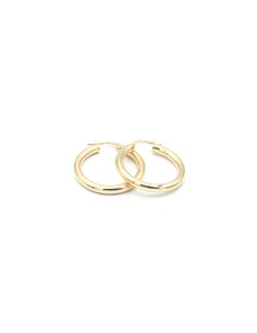 PENDIENTES PLATA CH ARO 3MM 2,5cm