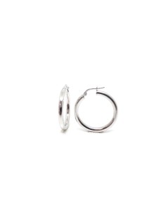 PENDIENTES PLATA ARO 3MM 2,5cm
