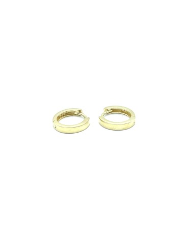 PENDIENTES PLATA CH ARO 10 MM