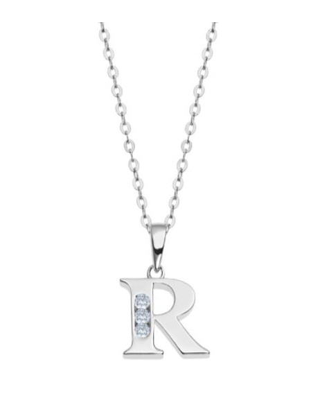 LOTUS SILVER COLLAR SRA.LETRA.R