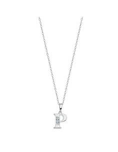 LOTUS SILVER COLLAR SRA.LETRA.P