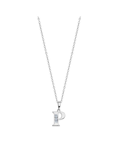 LOTUS SILVER COLLAR SRA.LETRA.P
