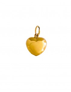 COLGANTE CORAZÓN MEDIANO ORO DE 18K