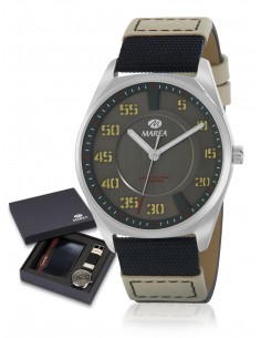 Reloj marea b54240/5 Marrón, Negro