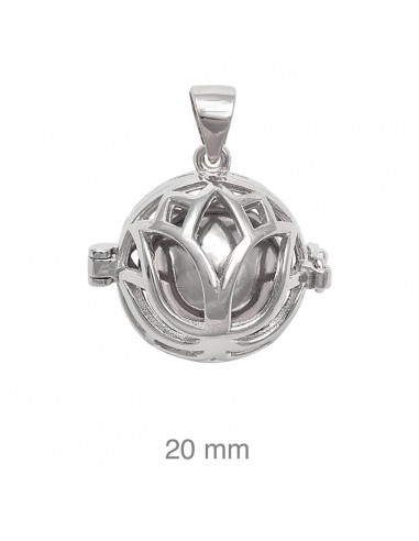 LLAMADOR FLOR PLATA DE 1ª LEY