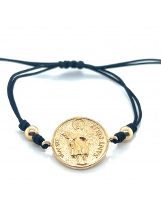 Pulsera Sant Fèlix plata chapada de 1ª ley