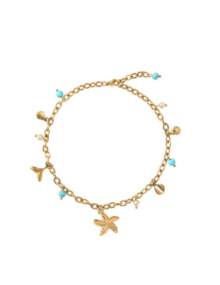 Tobillera Acero Mineral - 22+6cm 