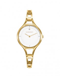 RELOJ MUJER ACERO IP DORADO 42448-07