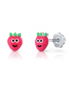 Pendientes fresa rosca PLATA 1ª ley