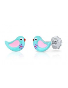 Pendientes pio rosca PLATA 1ª ley
