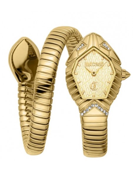Reloj Just Cavalli serpiente dorado