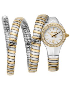 Reloj Just Cavalli serpiente bicolor