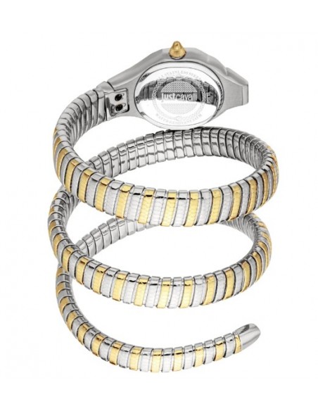 Reloj Just Cavalli serpiente bicolor