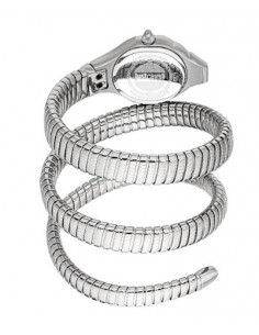 Reloj Just Cavalli serpiente plateado 2