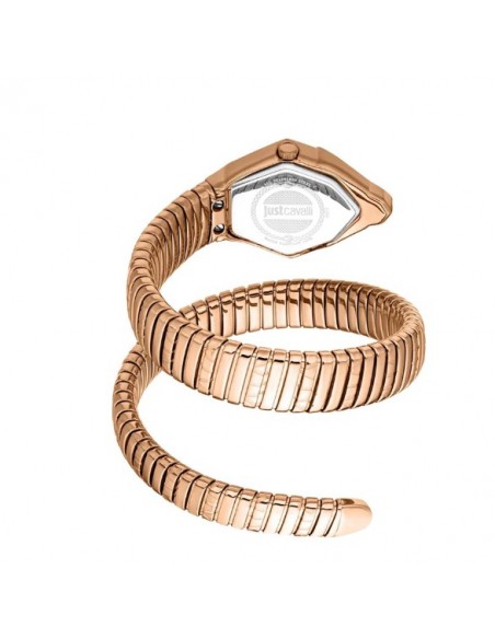 Reloj Just Cavalli serpiente rosado