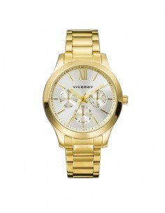 MULTIFUNCIÓN ACERO IP DORADO BRAZALETE SRA VA