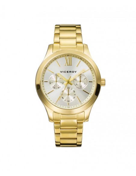 MULTIFUNCIÓN ACERO IP DORADO BRAZALETE SRA VA