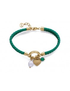 PULS ACERO IP DORADO PIEL PIEDRA NAT SRA FSN