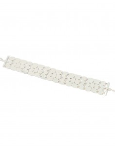 PULSERAS PLATA LISA 2 CM 