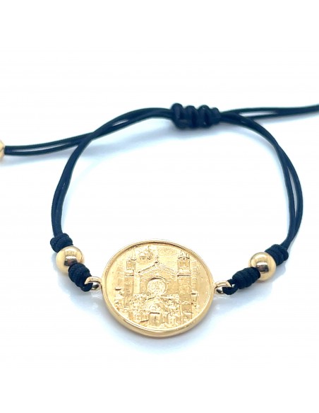 Pulsera Sant Fèlix plata chapada de 1ª ley