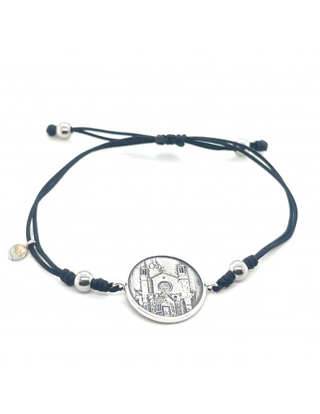 Pulsera Sant Fèlix plata de 1ª ley