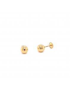 PENDIENTES BOLAS MEDIUM EN ORO DE 18K 