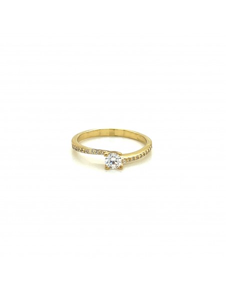 ANILLO BRUNA ORO DE 18K