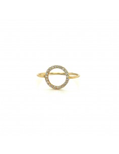 ANILLO MELEKI ZN ORO DE 18K