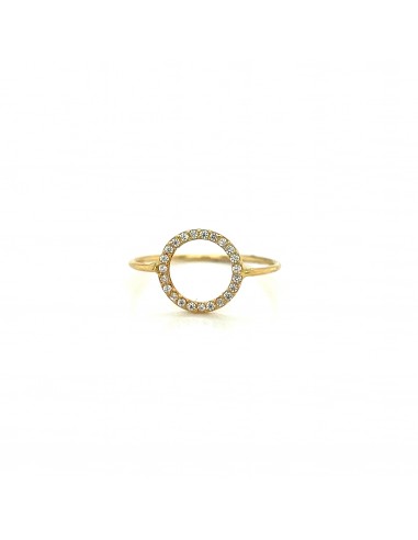 ANILLO MELEKI ZN ORO DE 18K