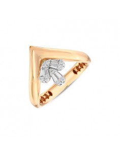 0,27ct- ANILLO DIAMANTES ORO 18K