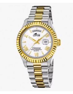 RELOJ DE HOMBRE LOTUS FREEDOM CON ESFERA PLATEADA 
