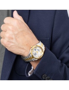 RELOJ DE HOMBRE LOTUS FREEDOM CON ESFERA PLATEADA  2