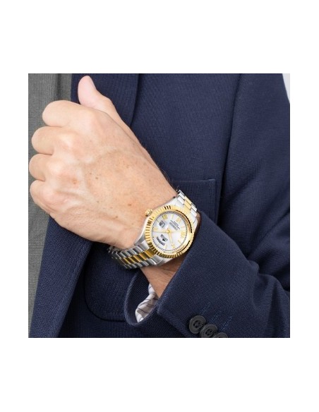 RELOJ DE HOMBRE LOTUS FREEDOM CON ESFERA PLATEADA 