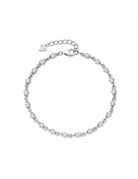 Pulsera de plata con diseño de filigrana elegante