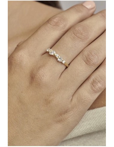 Anillo kaos oro de 9k