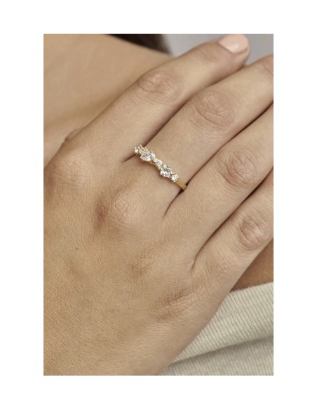 Anillo kaos oro de 9k