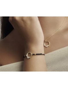 Pulsera kaos oro 9k