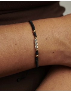 Pulsera Monolite oro de 9k