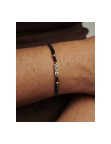 Pulsera Monolite oro de 9k