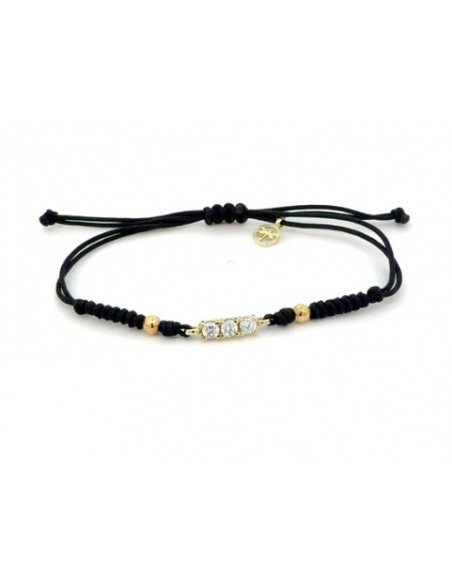 Pulsera Monolite oro de 9k