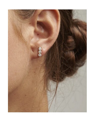 Pendientes Monolite oro de 9k