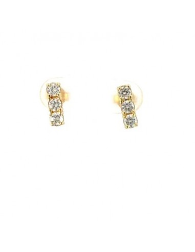 Pendientes Monolite oro de 9k
