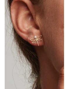 Pendientes Iconic oro de 9k