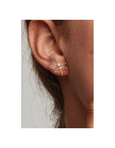 Pendientes Iconic oro de 9k