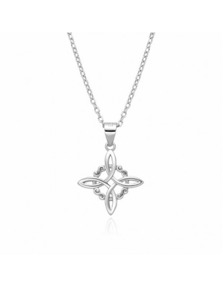 Gargantilla celta filigrana en plata